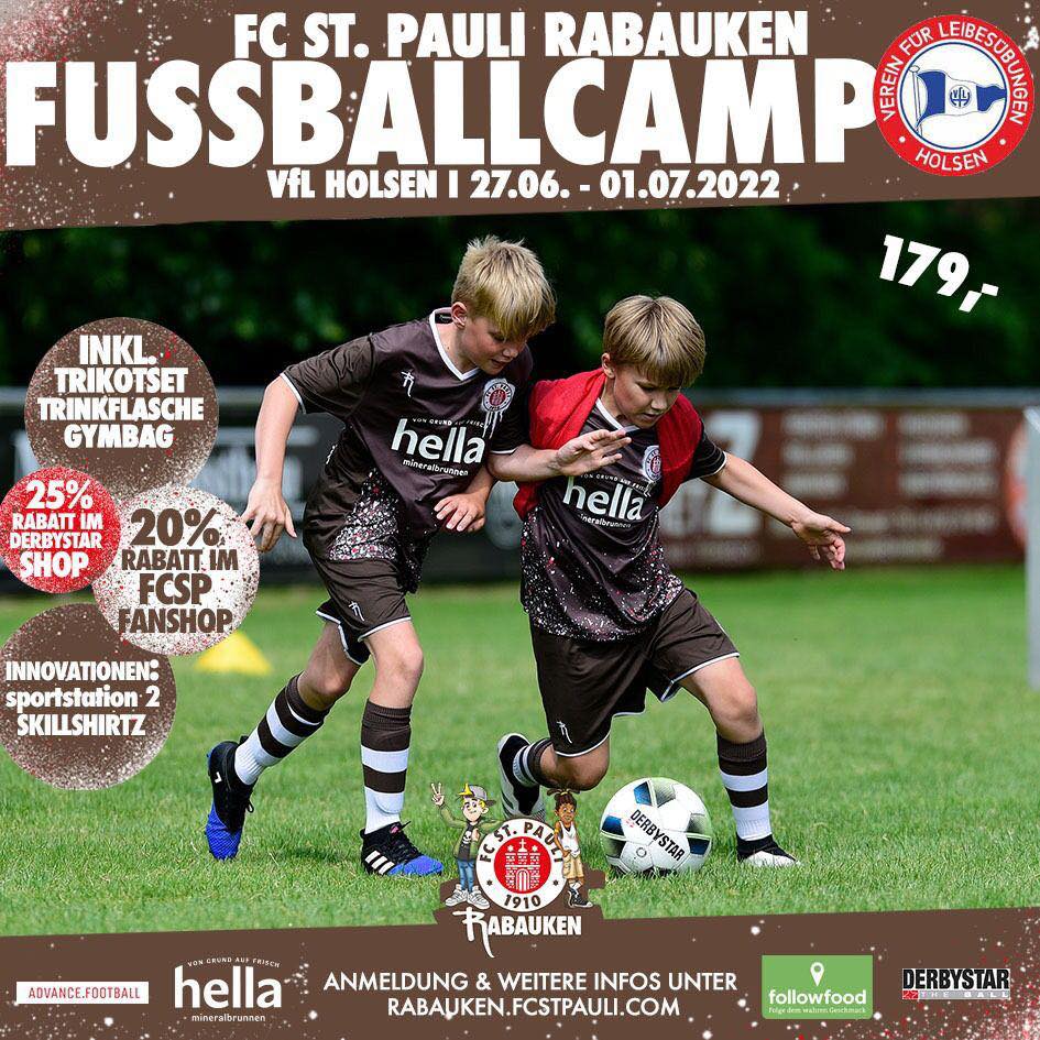 FC St. Pauli Rabauken Fussballcamp
